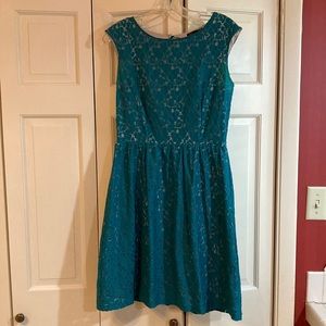 KLD Signature Green Dress, M